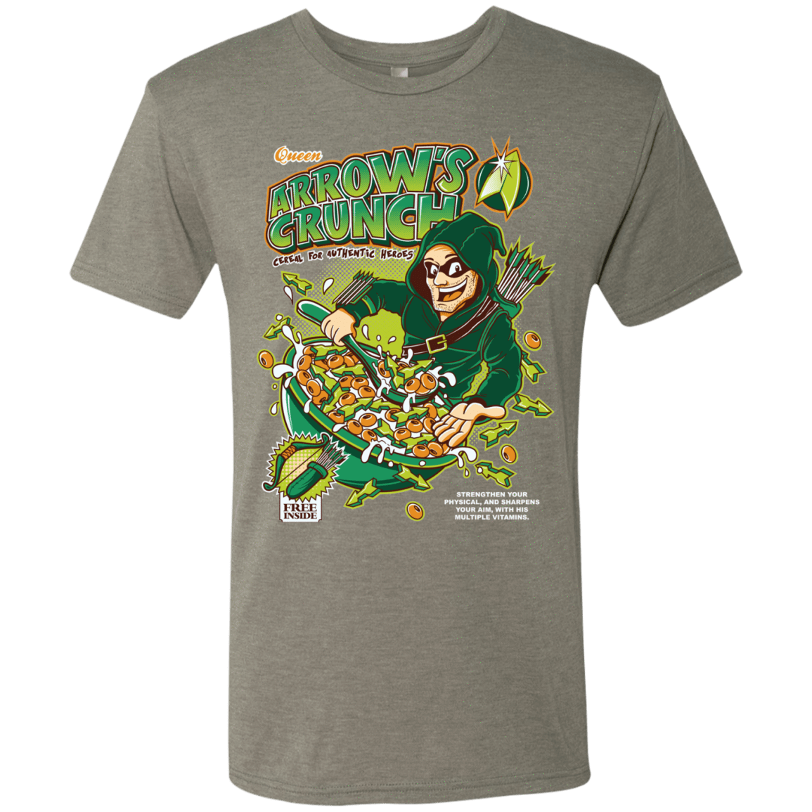 T-Shirts Venetian Grey / S Arrow's Crunch Men's Triblend T-Shirt