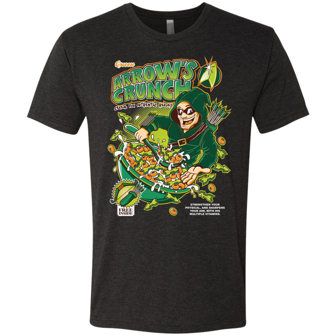 T-Shirts Vintage Black / S Arrow's Crunch Men's Triblend T-Shirt