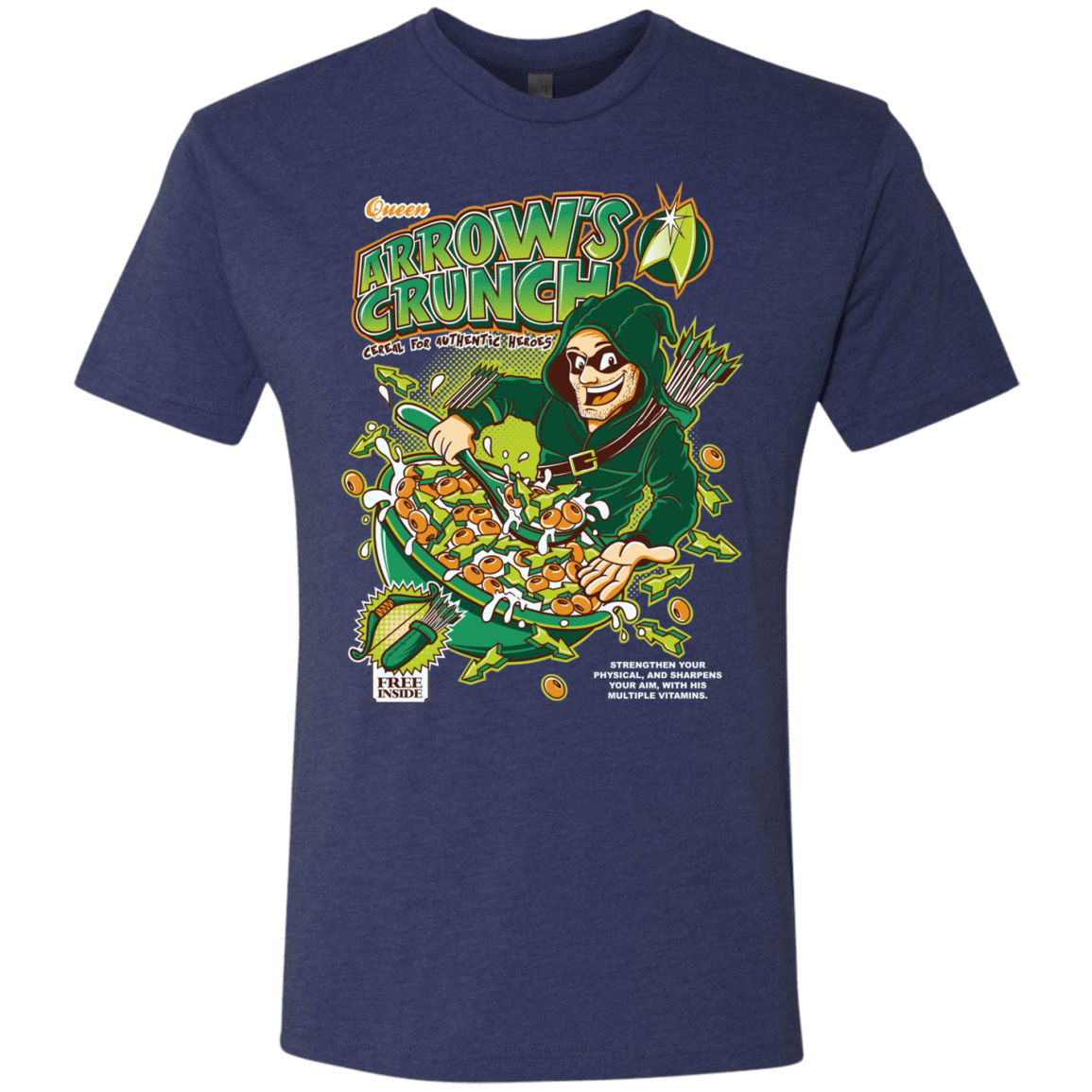 T-Shirts Vintage Navy / S Arrow's Crunch Men's Triblend T-Shirt