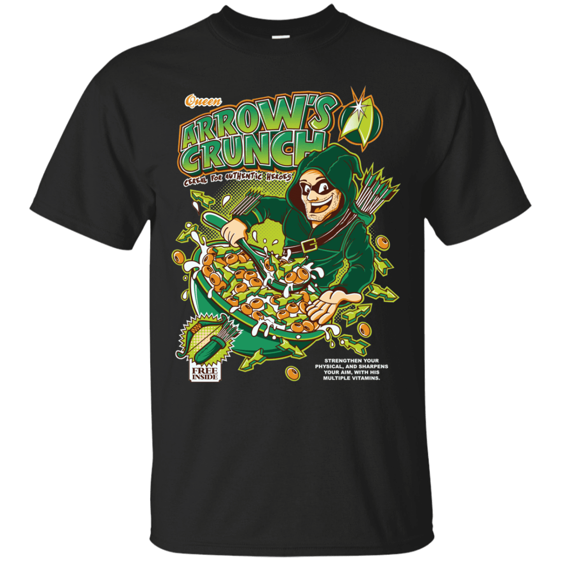 T-Shirts Black / S Arrow's Crunch T-Shirt