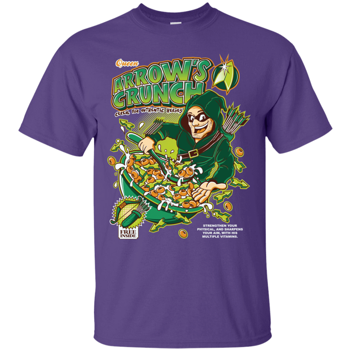 T-Shirts Purple / S Arrow's Crunch T-Shirt
