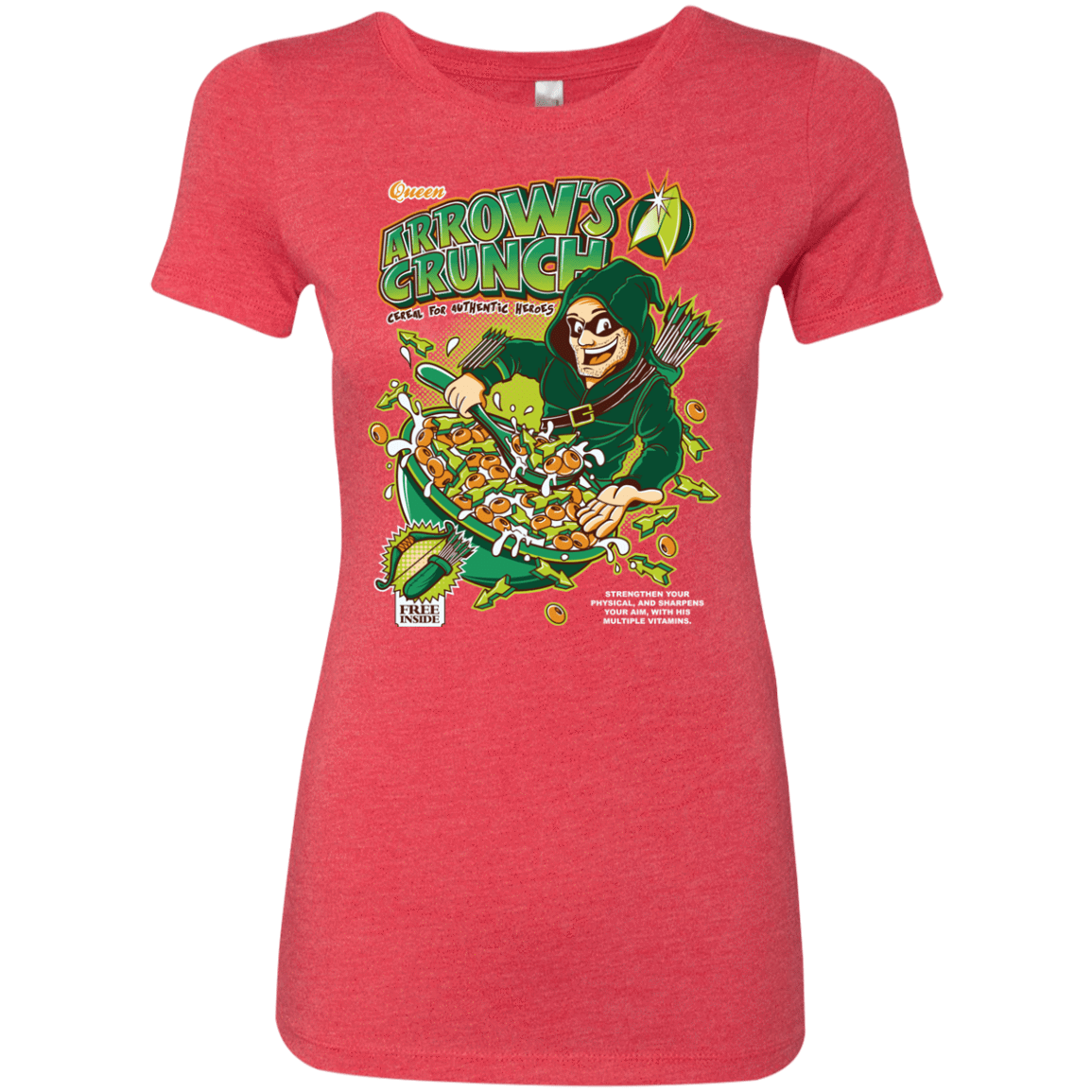T-Shirts Vintage Red / S Arrow's Crunch Women's Triblend T-Shirt