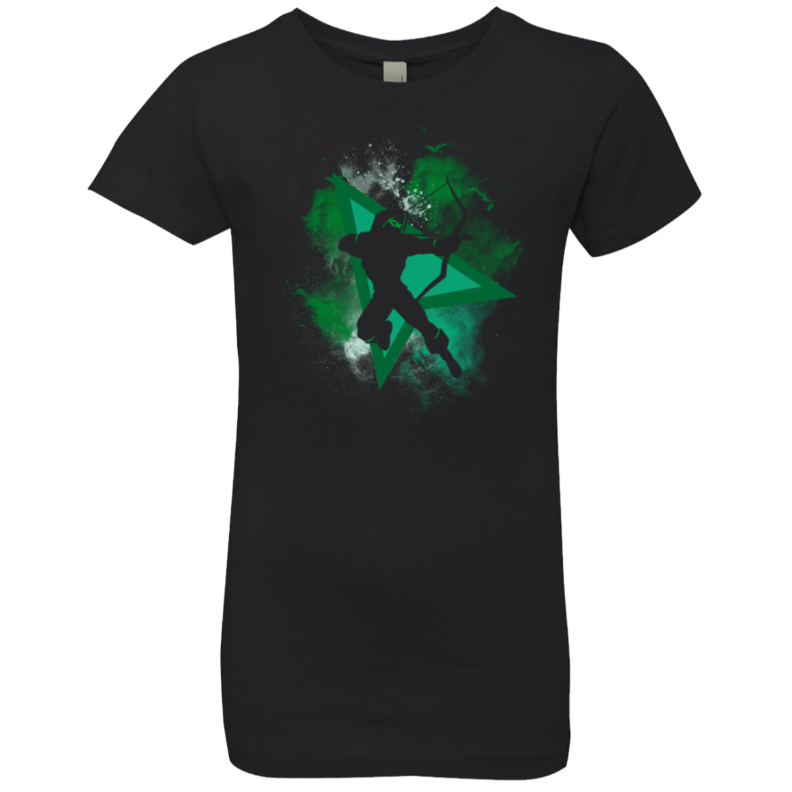 T-Shirts Black / YXS Arrow Space Girls Premium T-Shirt