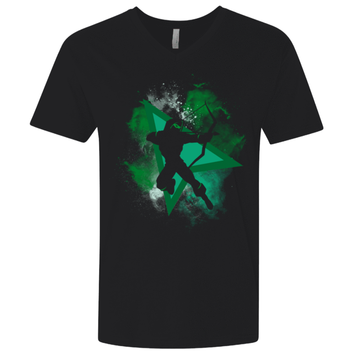 T-Shirts Black / X-Small Arrow Space Men's Premium V-Neck