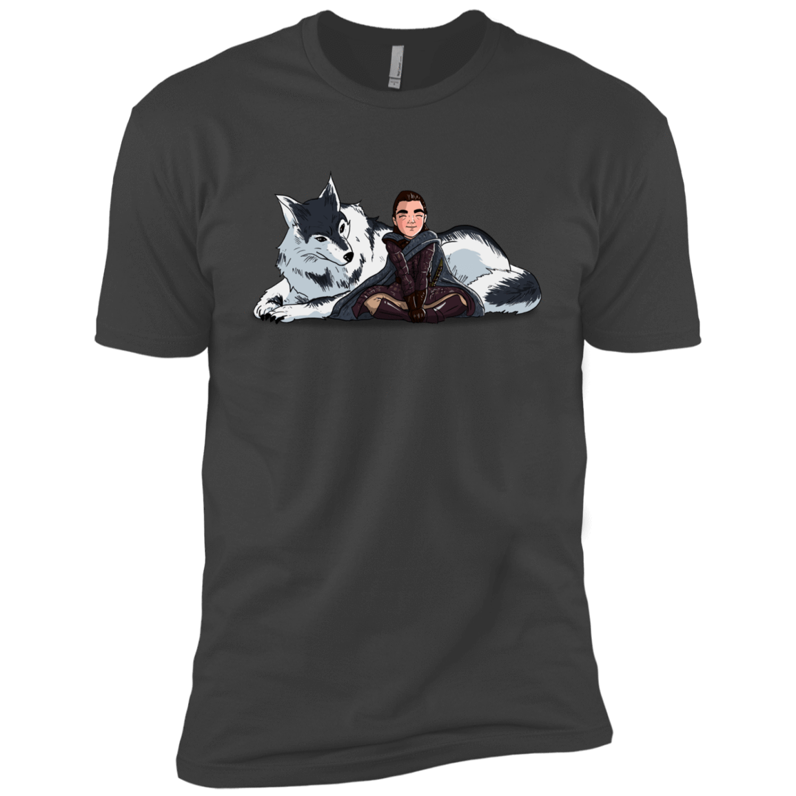 T-Shirts Heavy Metal / YXS Arya and Nymeria Boys Premium T-Shirt