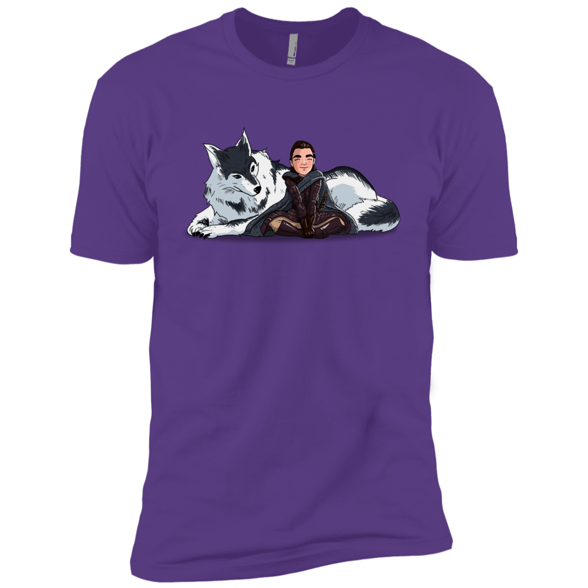 T-Shirts Purple Rush / YXS Arya and Nymeria Boys Premium T-Shirt