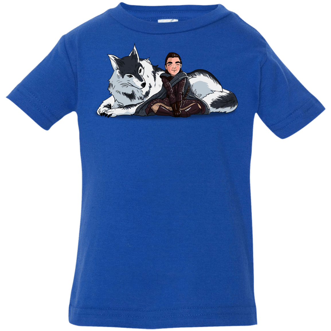 T-Shirts Royal / 6 Months Arya and Nymeria Infant Premium T-Shirt