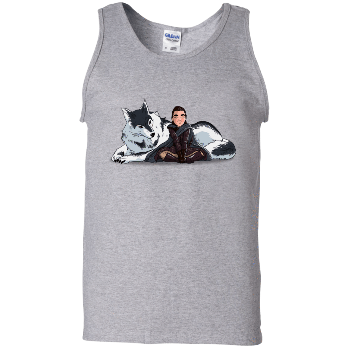T-Shirts Sport Grey / S Arya and Nymeria Men's Tank Top