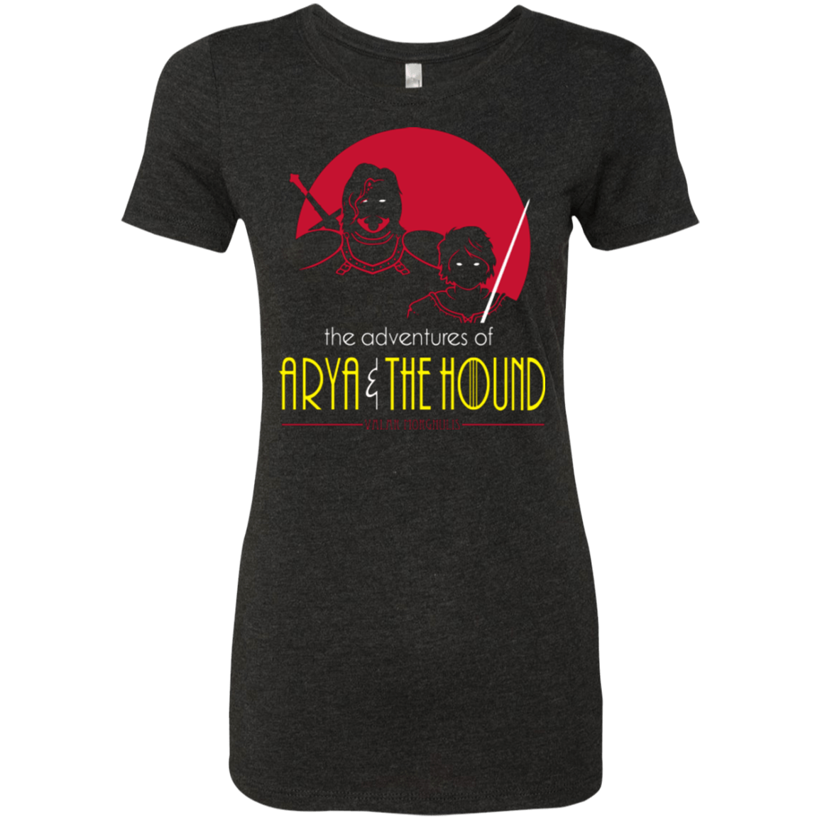 T-Shirts Vintage Black / Small Arya & The Hound Women's Triblend T-Shirt