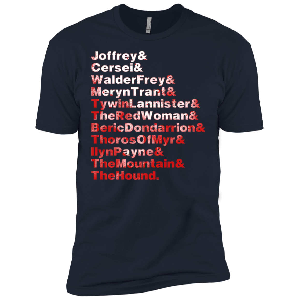 T-Shirts Midnight Navy / X-Small Aryas Kill List Men's Premium T-Shirt