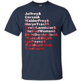T-Shirts Navy / Small Aryas Kill List T-Shirt