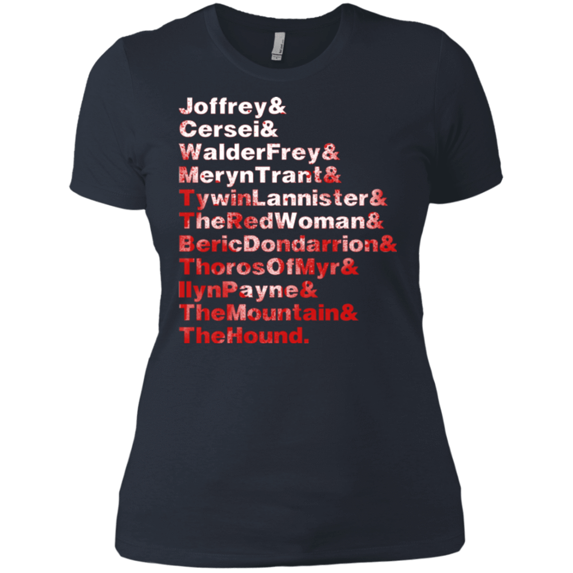 T-Shirts Indigo / X-Small Aryas Kill List Women's Premium T-Shirt