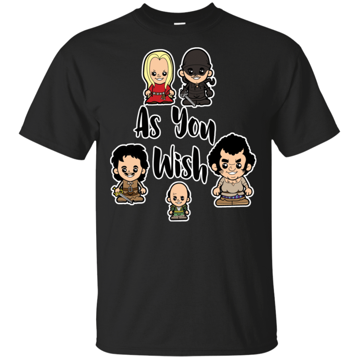 T-Shirts Black / S As You Wish T-Shirt