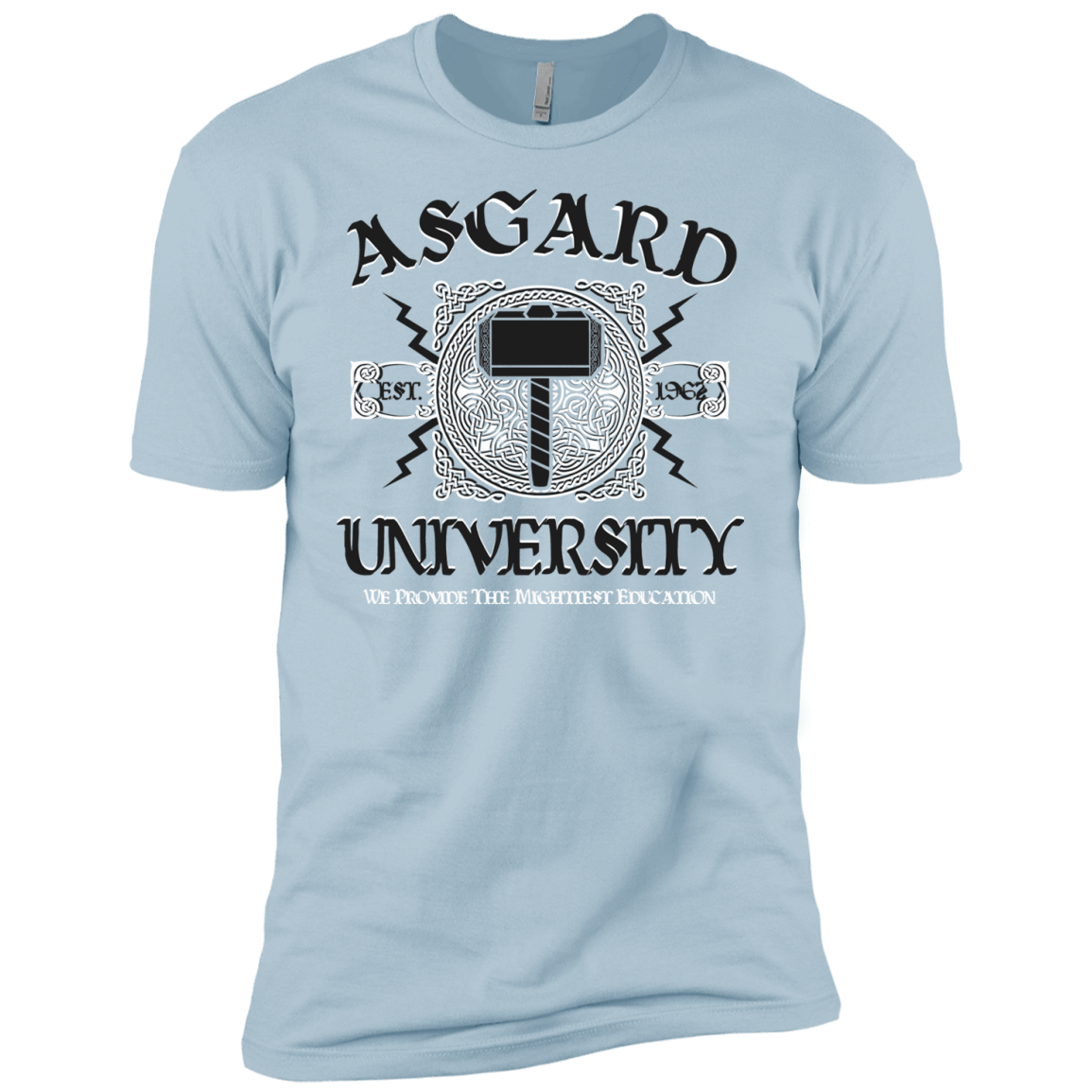 T-Shirts Light Blue / YXS Asgard University Boys Premium T-Shirt
