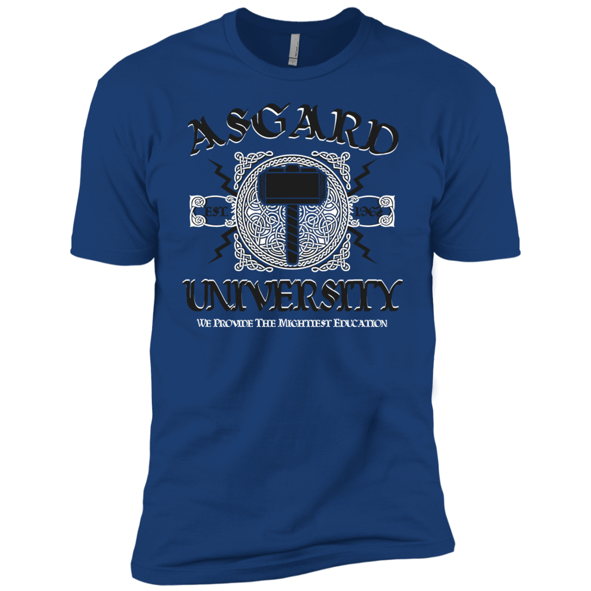 T-Shirts Royal / YXS Asgard University Boys Premium T-Shirt