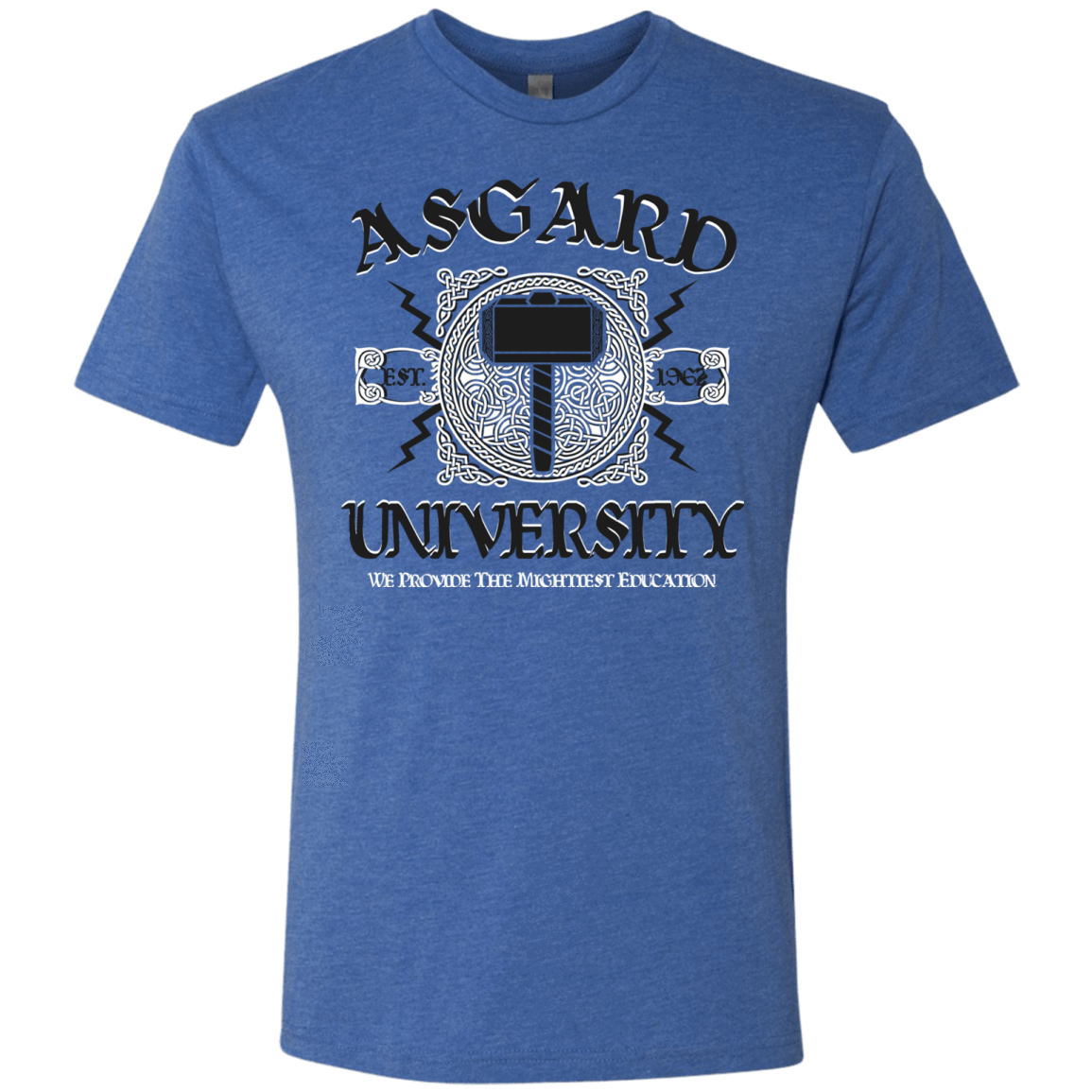 T-Shirts Vintage Royal / Small Asgard University Men's Triblend T-Shirt