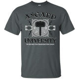 T-Shirts Dark Heather / Small Asgard University T-Shirt
