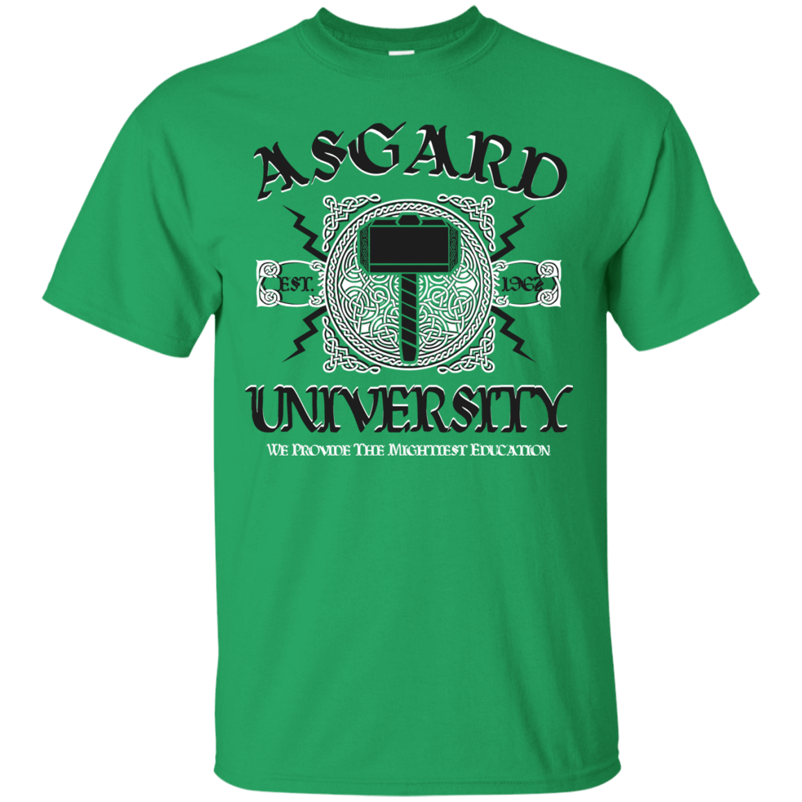 T-Shirts Irish Green / Small Asgard University T-Shirt