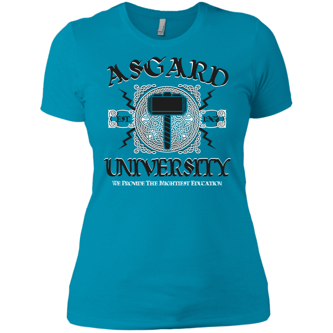 T-Shirts Turquoise / X-Small Asgard University Women's Premium T-Shirt