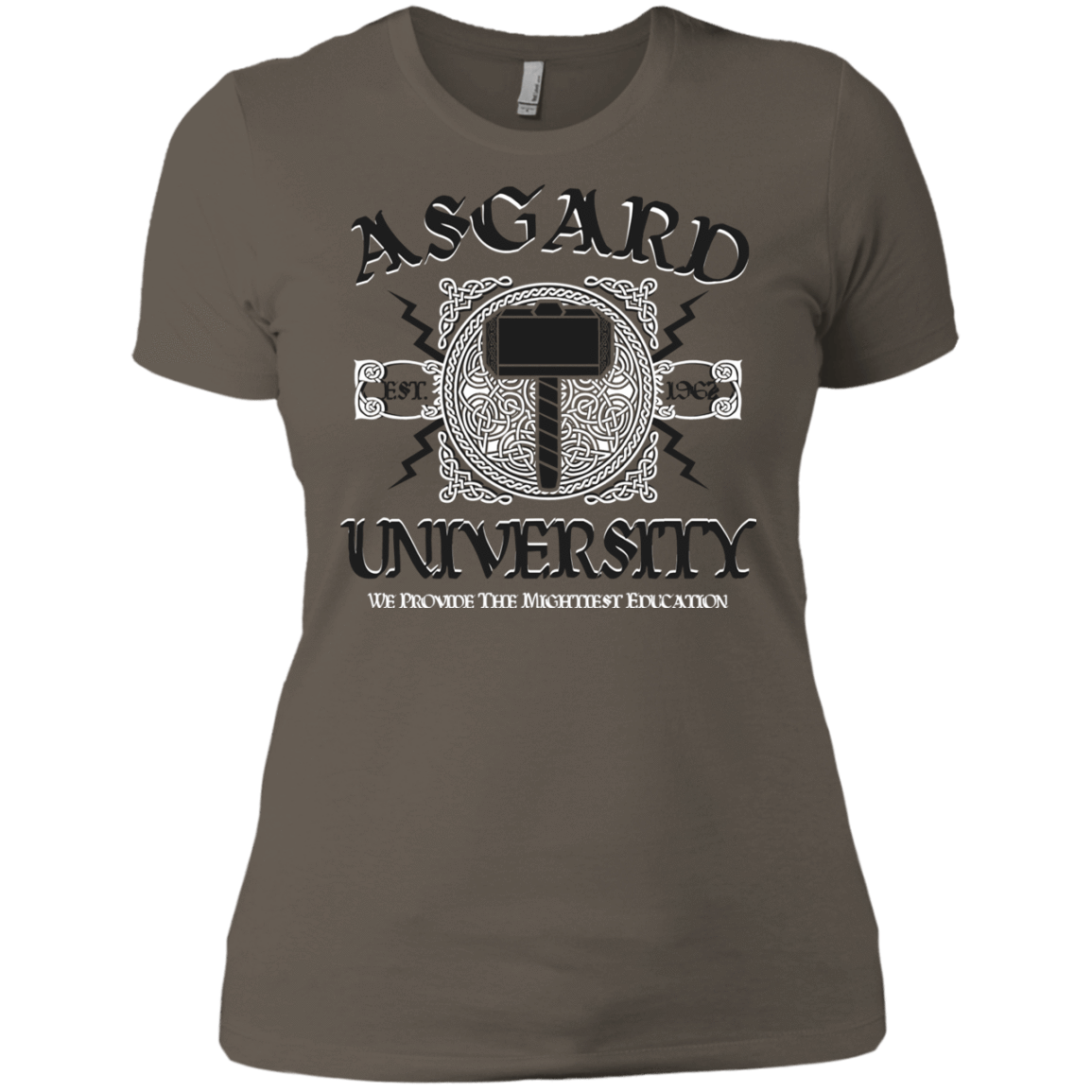 T-Shirts Warm Grey / X-Small Asgard University Women's Premium T-Shirt