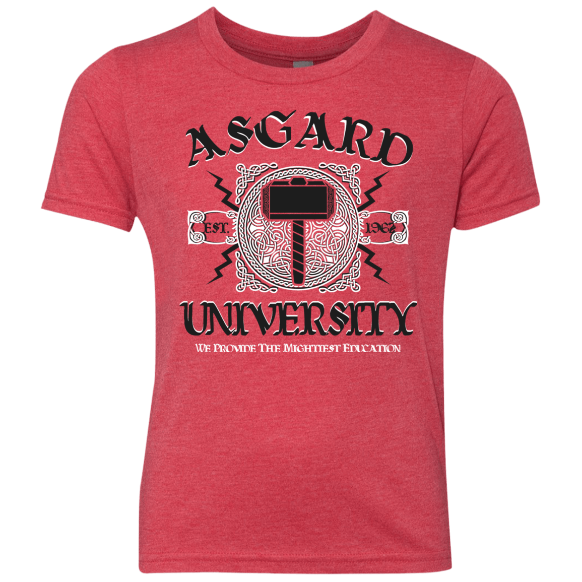 T-Shirts Vintage Red / YXS Asgard University Youth Triblend T-Shirt
