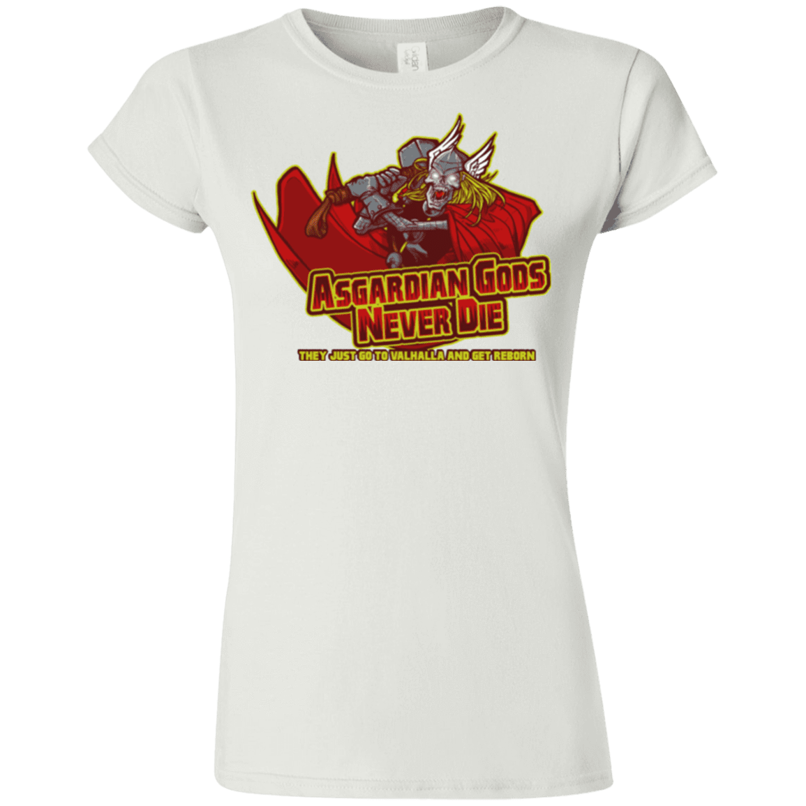 T-Shirts White / S Asgardian Junior Slimmer-Fit T-Shirt