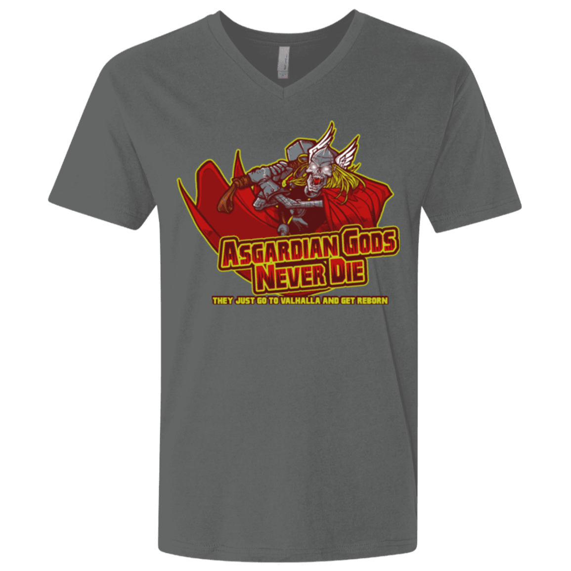 T-Shirts Heavy Metal / X-Small Asgardian Men's Premium V-Neck