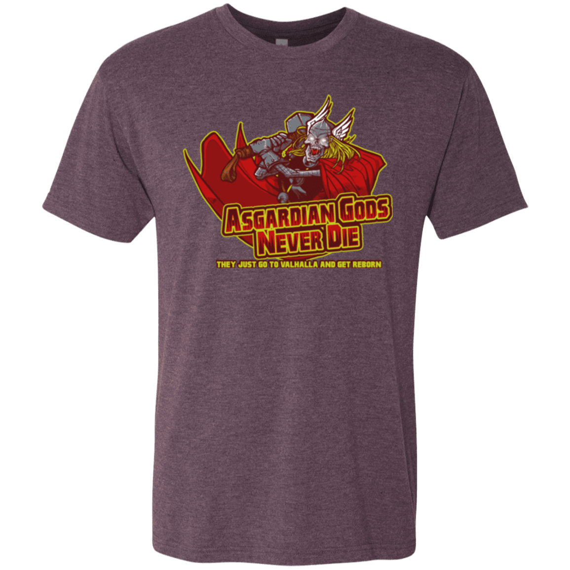 T-Shirts Vintage Purple / S Asgardian Men's Triblend T-Shirt