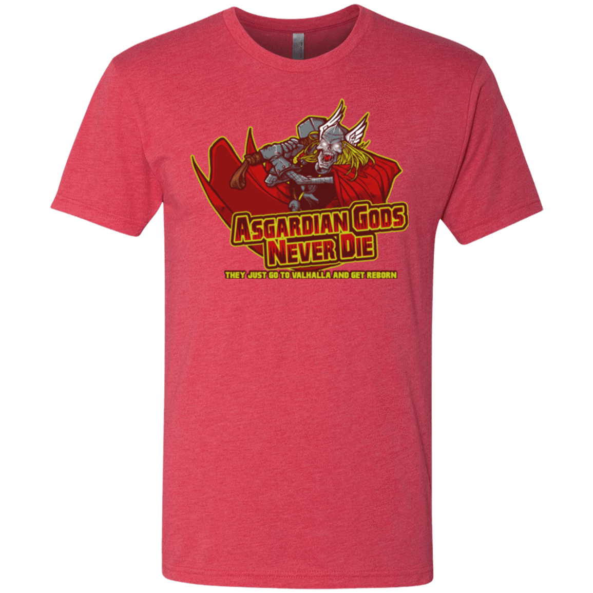 T-Shirts Vintage Red / S Asgardian Men's Triblend T-Shirt