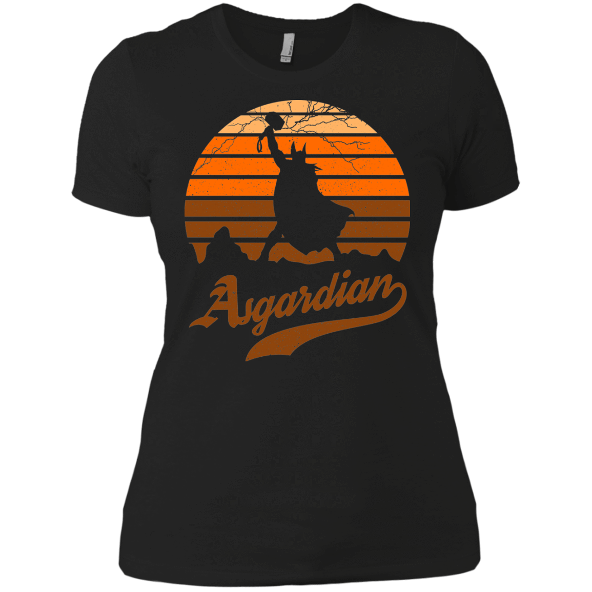 T-Shirts Black / X-Small Asgardian Sun Set Women's Premium T-Shirt