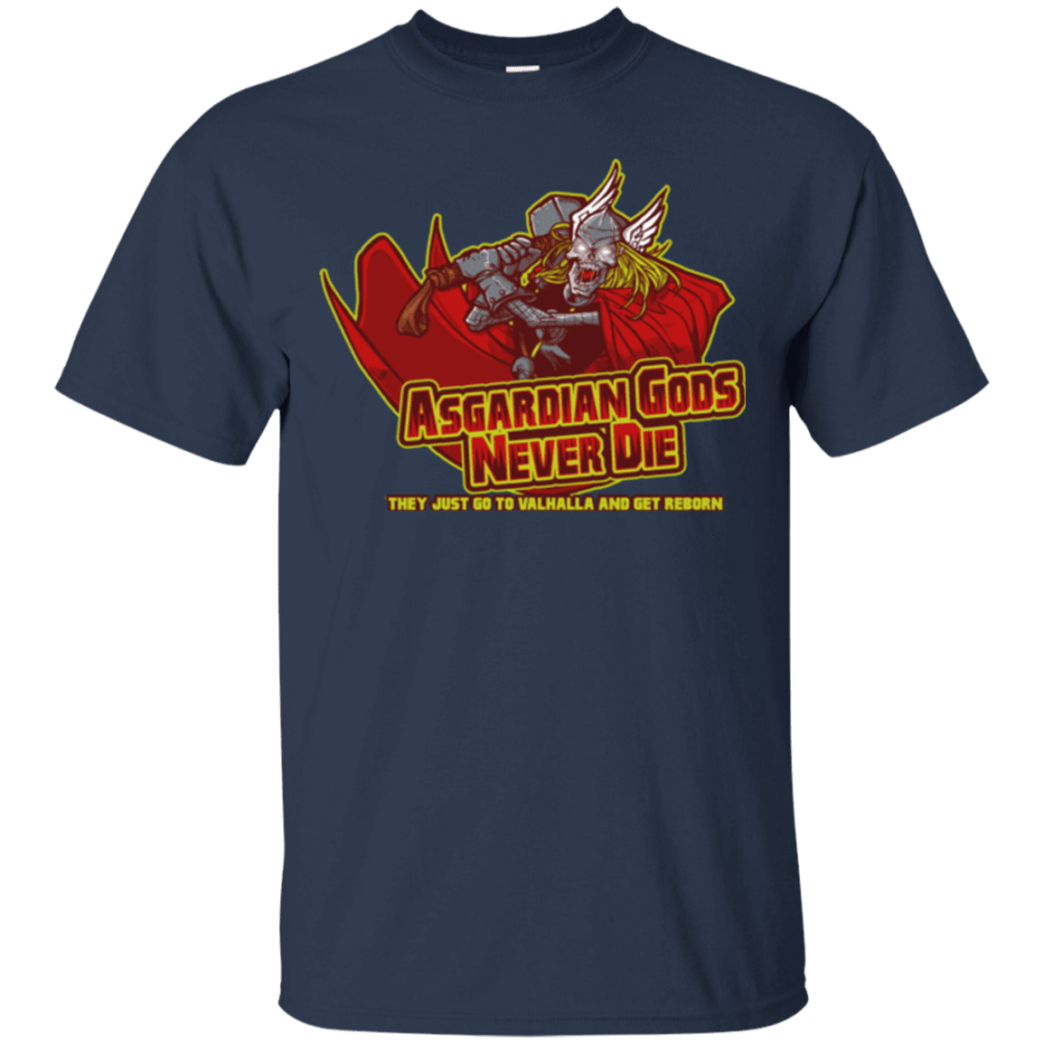 T-Shirts Navy / S Asgardian T-Shirt