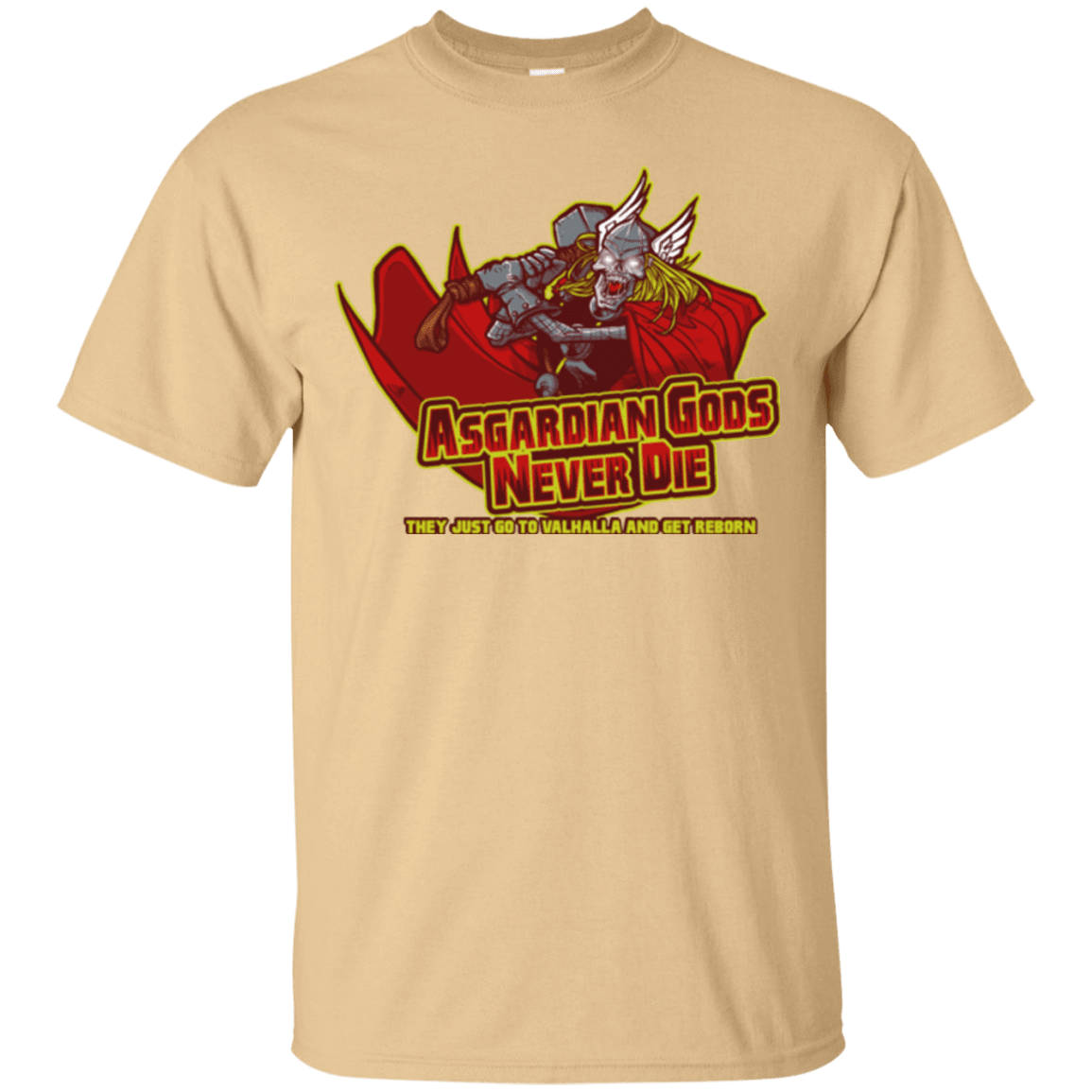 T-Shirts Vegas Gold / S Asgardian T-Shirt