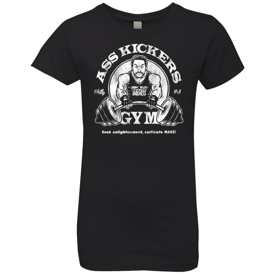 T-Shirts Black / YXS Ass Kickers Gym Girls Premium T-Shirt