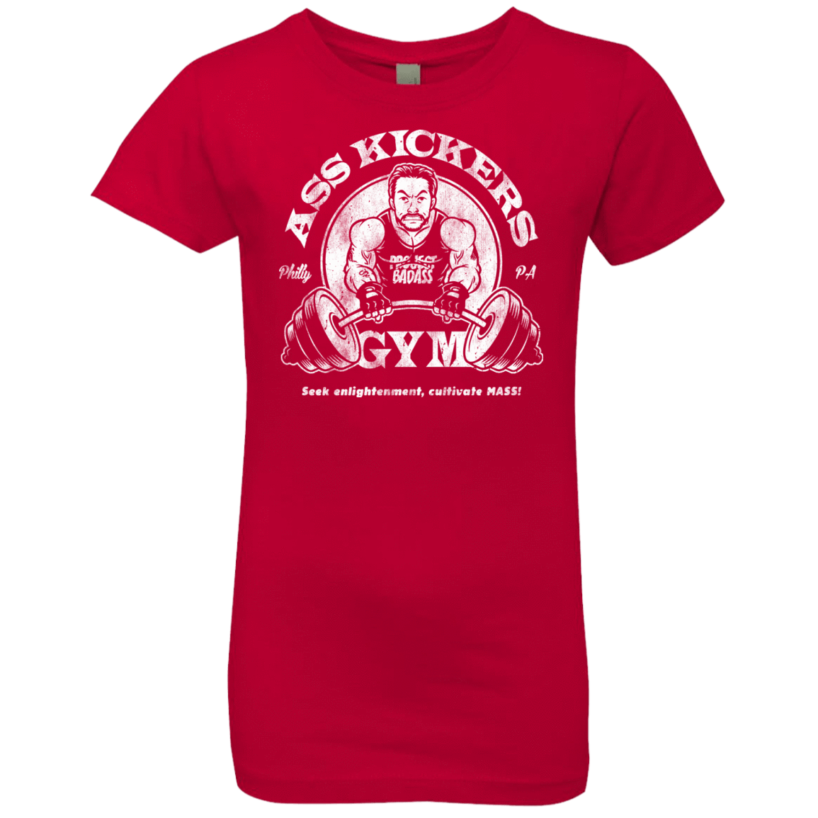 T-Shirts Red / YXS Ass Kickers Gym Girls Premium T-Shirt