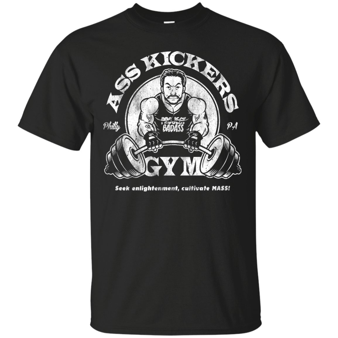 T-Shirts Black / Small Ass Kickers Gym T-Shirt