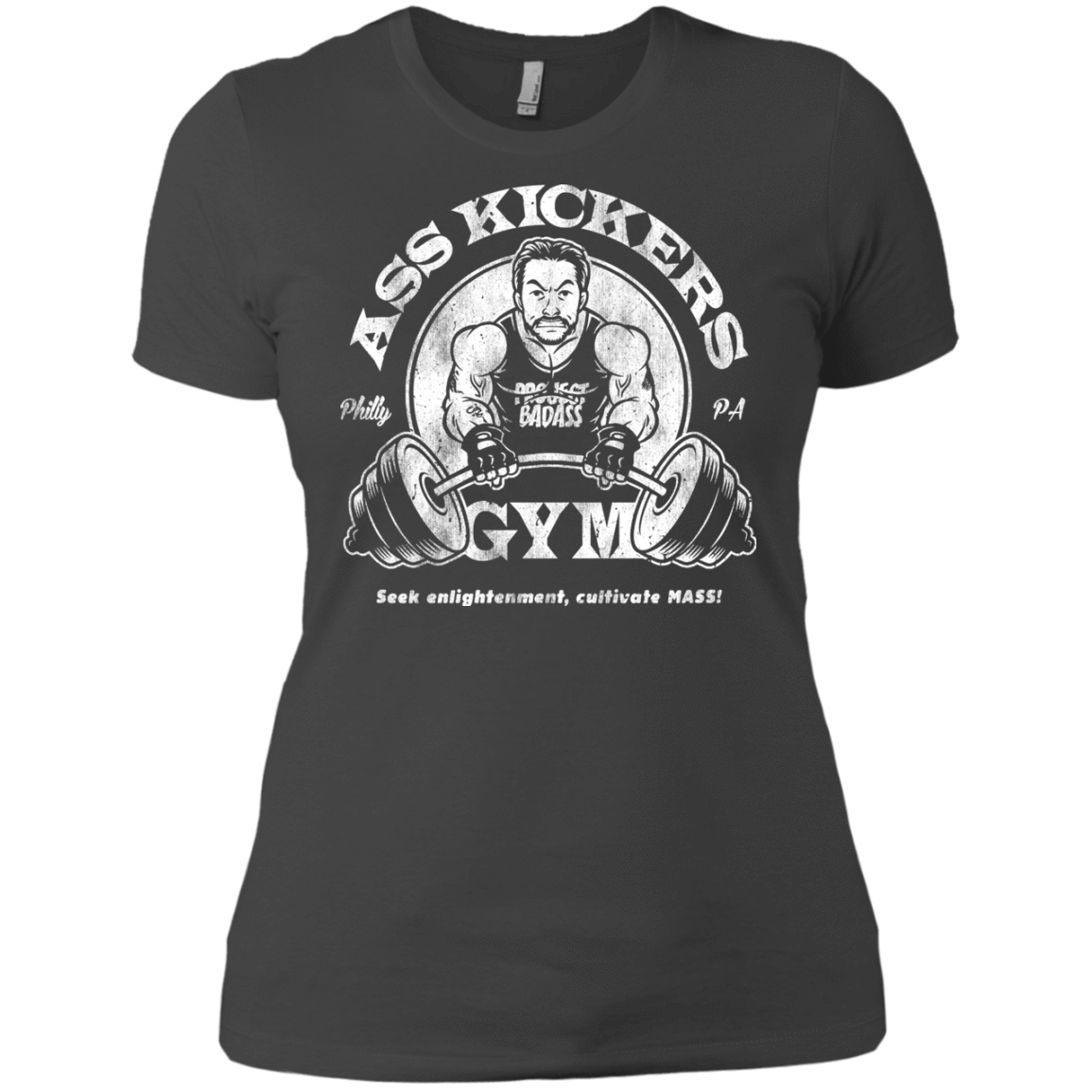 T-Shirts Heavy Metal / X-Small Ass Kickers Gym Women's Premium T-Shirt
