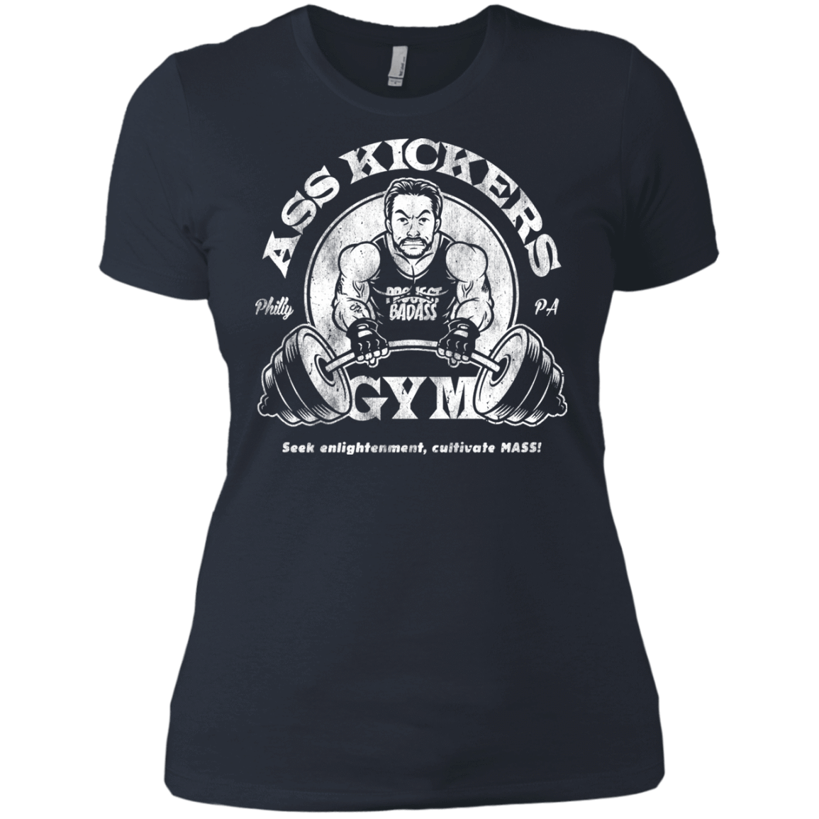 T-Shirts Indigo / X-Small Ass Kickers Gym Women's Premium T-Shirt