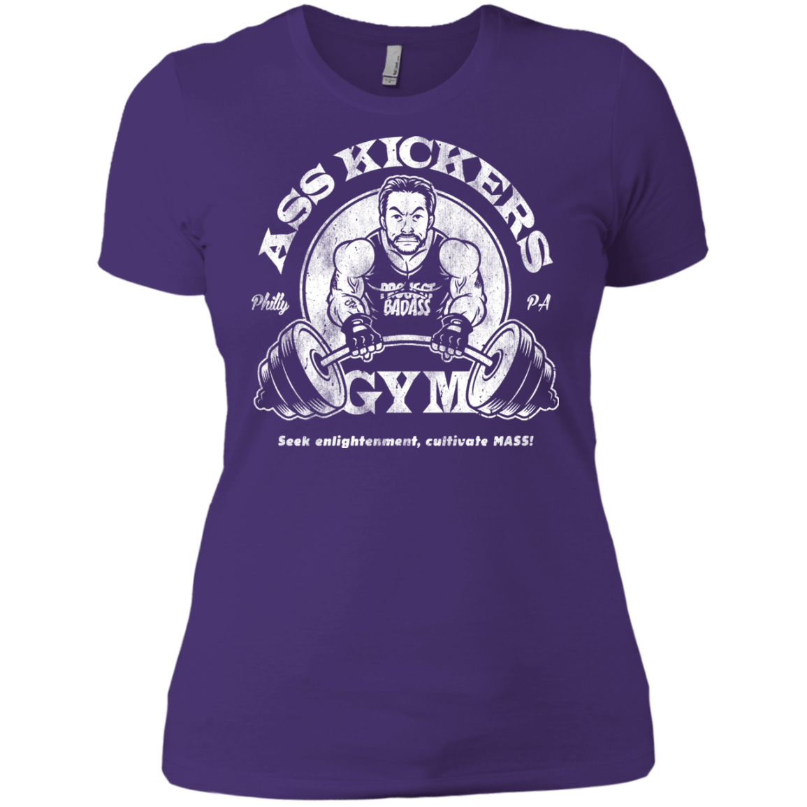 T-Shirts Purple / X-Small Ass Kickers Gym Women's Premium T-Shirt