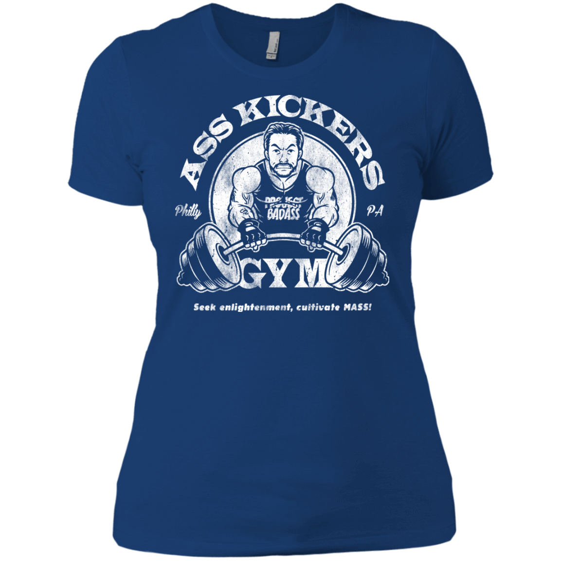 T-Shirts Royal / X-Small Ass Kickers Gym Women's Premium T-Shirt