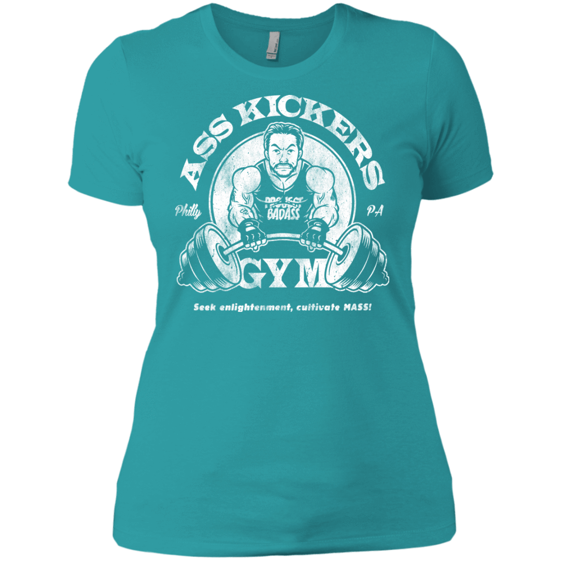 T-Shirts Tahiti Blue / X-Small Ass Kickers Gym Women's Premium T-Shirt
