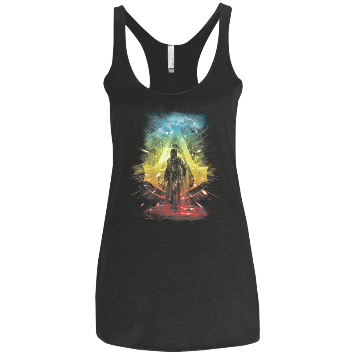 T-Shirts Vintage Black / X-Small Assassin's Storm Women's Triblend Racerback Tank