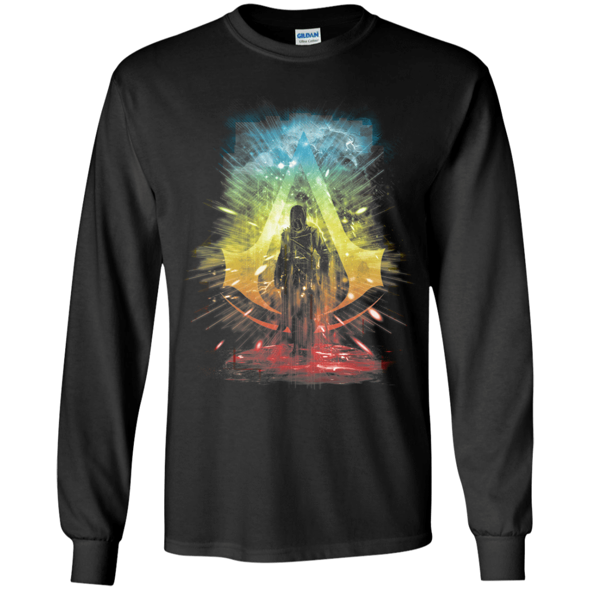 T-Shirts Black / YS Assassin's Storm Youth Long Sleeve T-Shirt