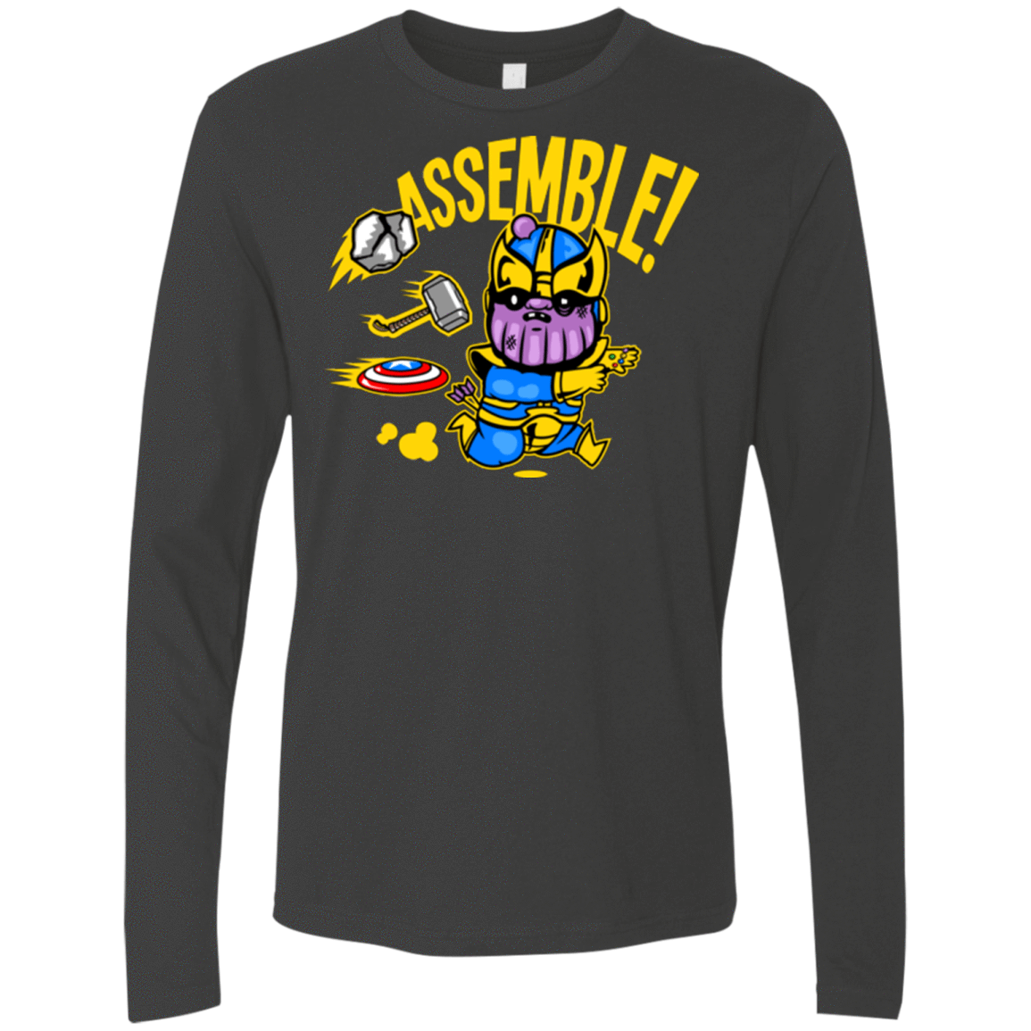 T-Shirts Heavy Metal / Small Assemble Men's Premium Long Sleeve