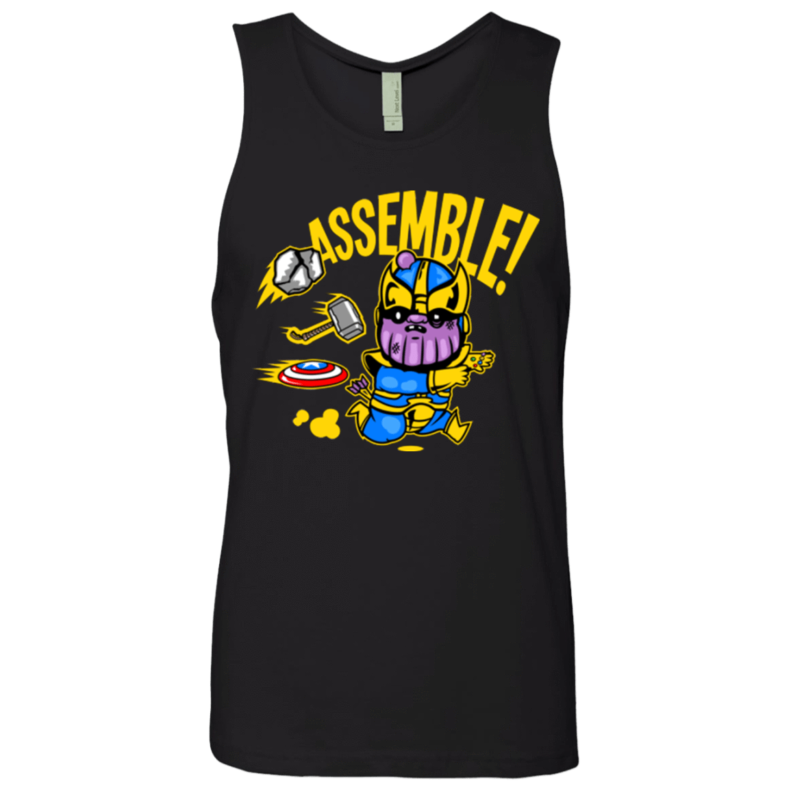 T-Shirts Black / Small Assemble Men's Premium Tank Top
