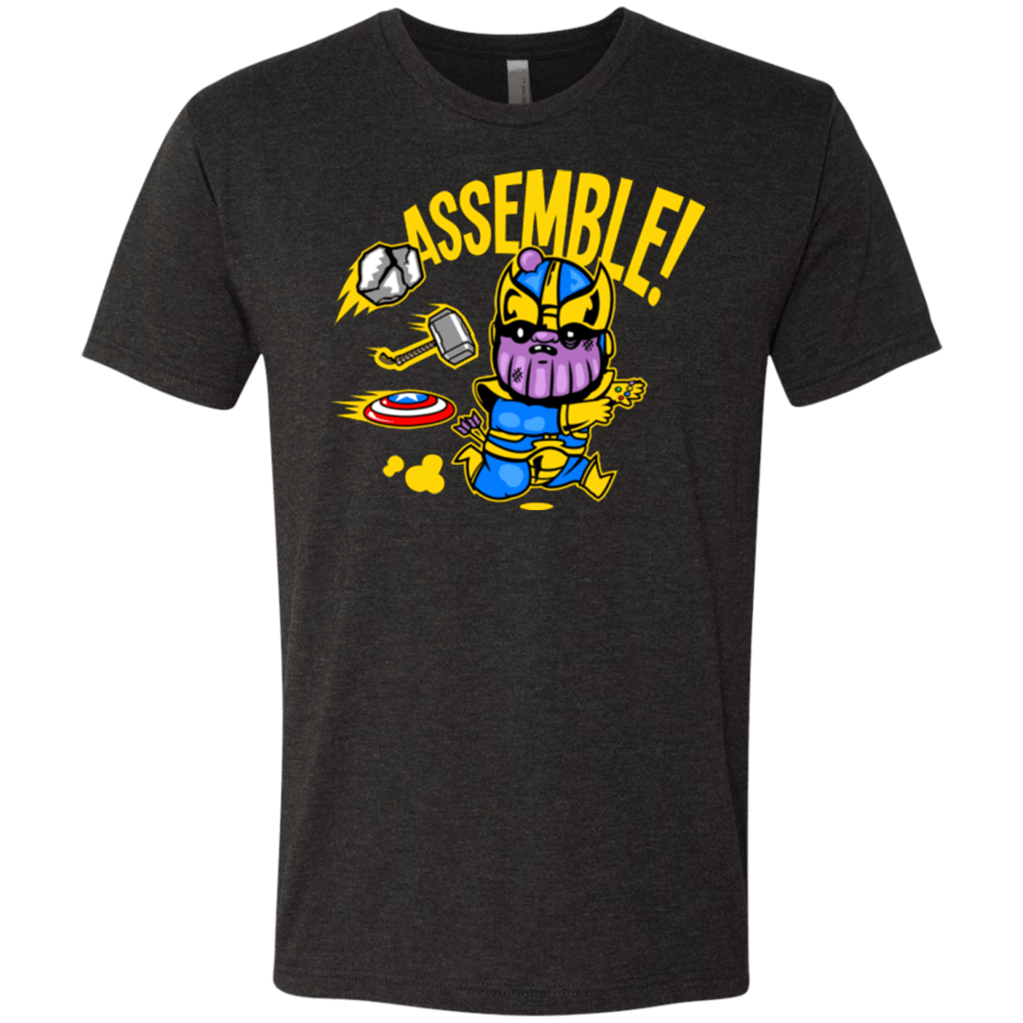 T-Shirts Vintage Black / Small Assemble Men's Triblend T-Shirt