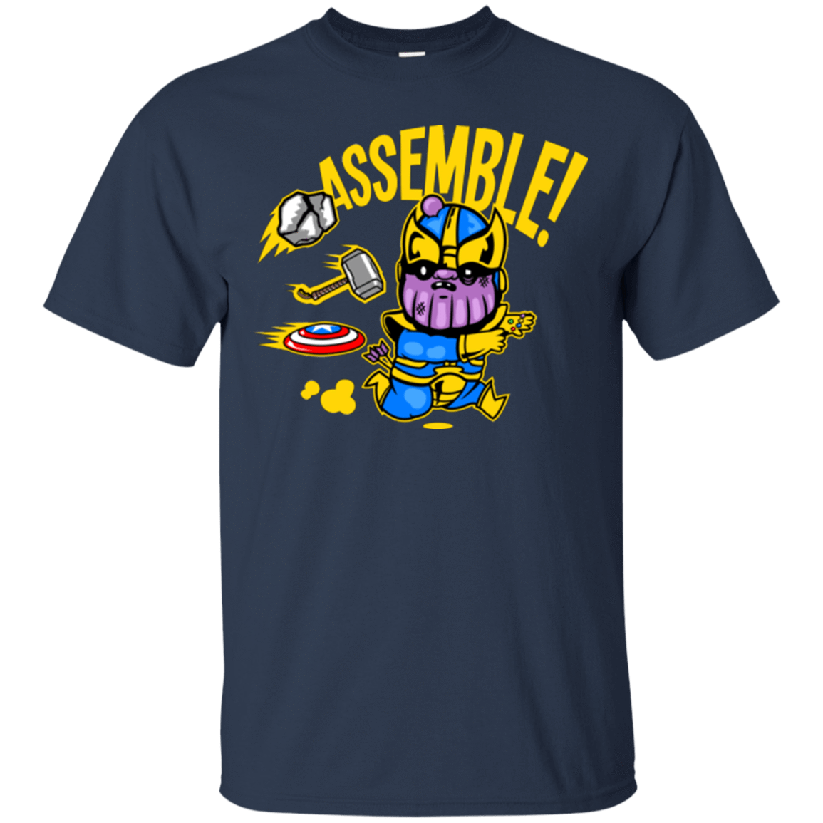 T-Shirts Navy / Small Assemble T-Shirt
