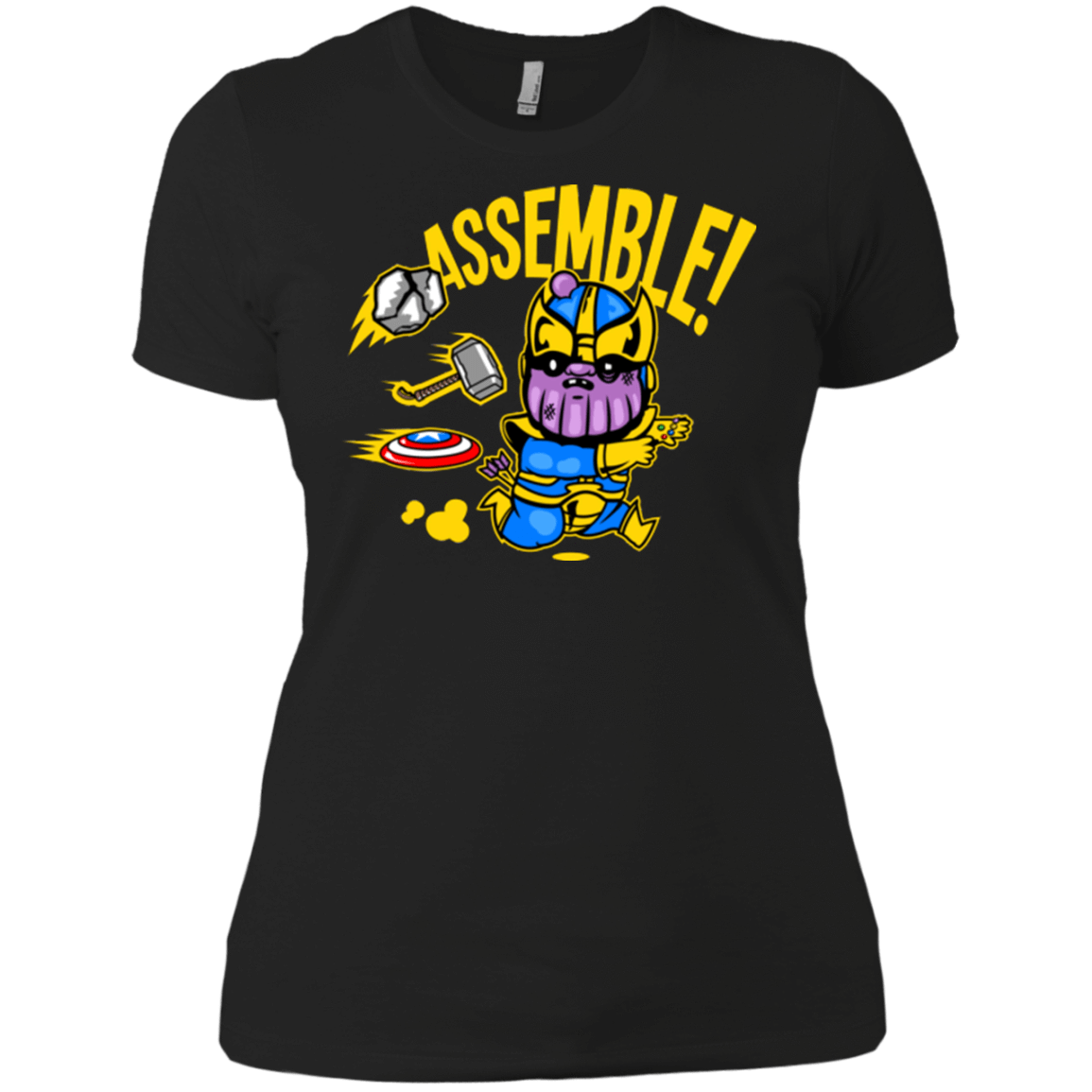 T-Shirts Black / X-Small Assemble Women's Premium T-Shirt