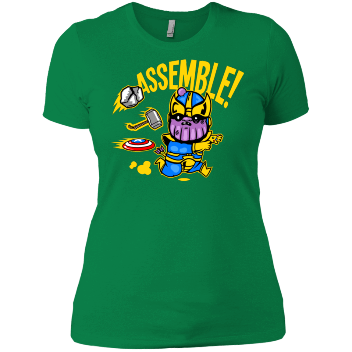 T-Shirts Kelly Green / X-Small Assemble Women's Premium T-Shirt