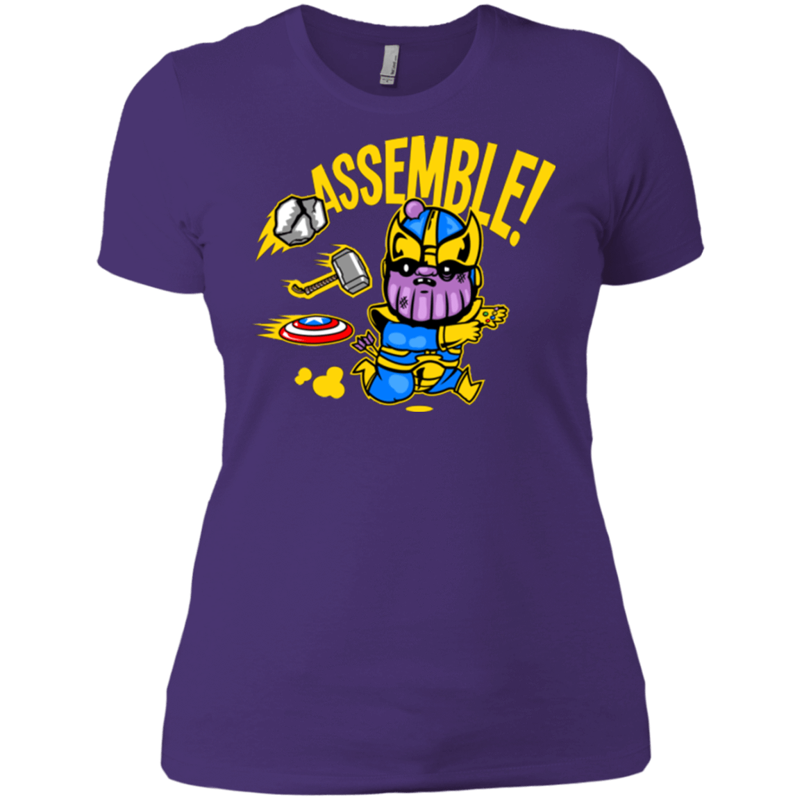 T-Shirts Purple / X-Small Assemble Women's Premium T-Shirt