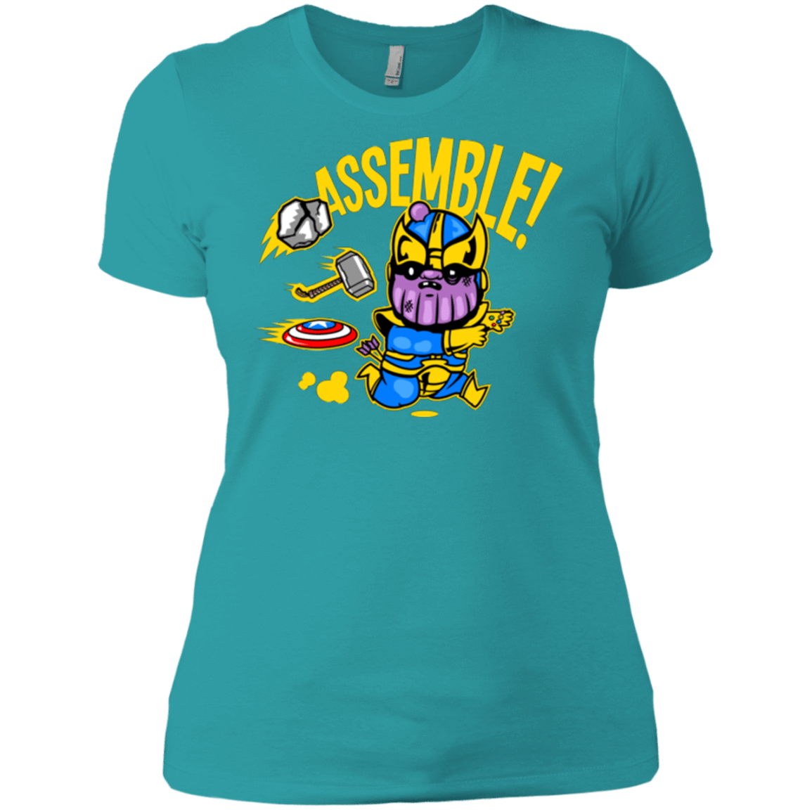 T-Shirts Tahiti Blue / X-Small Assemble Women's Premium T-Shirt